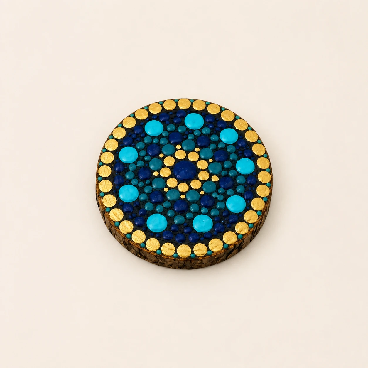 Blue & Gold Mandala