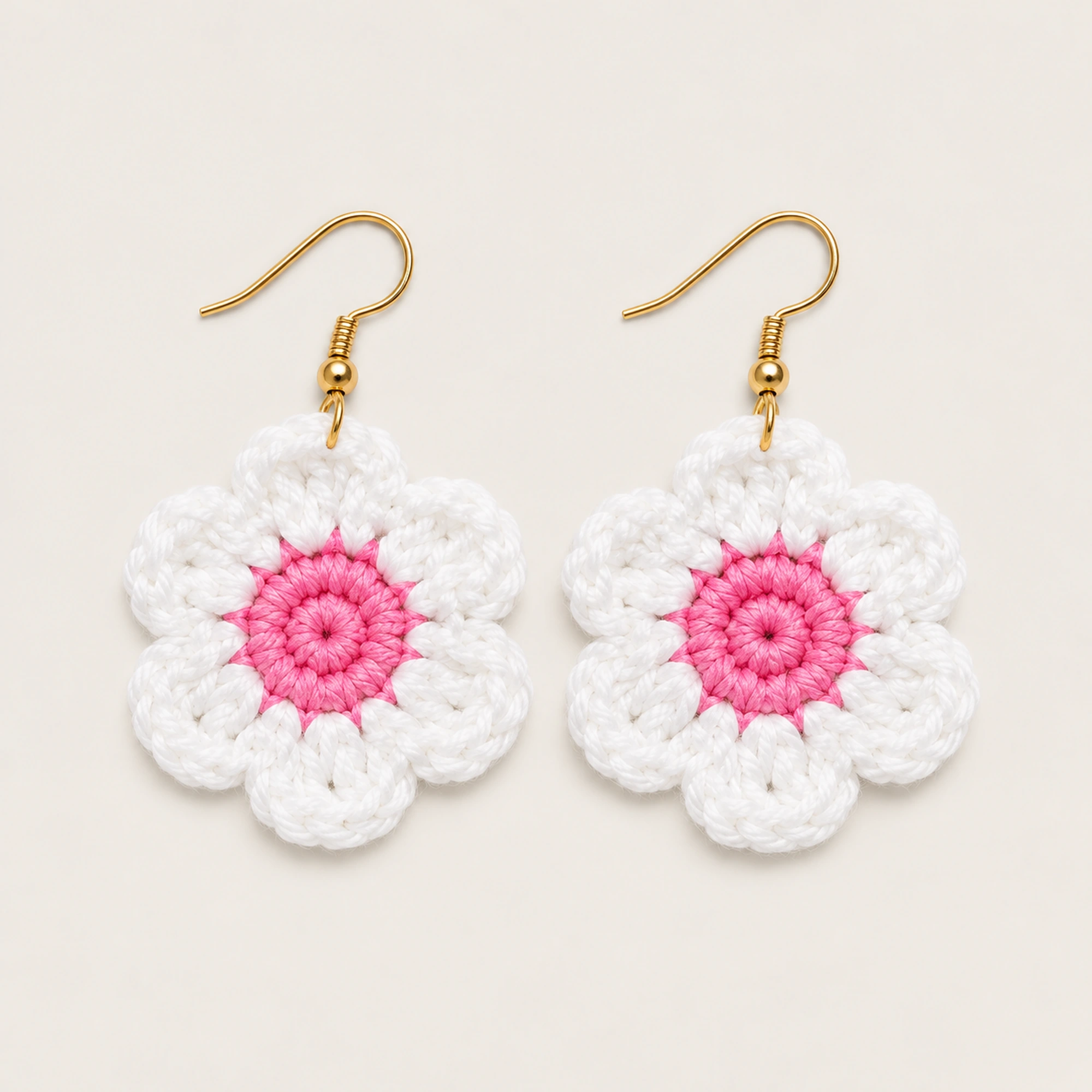 White & Pink