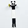 Handmade Crochet Panda Bookmark in Soft Yarn for Books