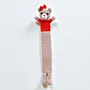 Handmade Crochet Cute Bear Bookmark in Soft Yarn for Books