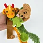 Handmade Crochet Animal Bookmark in Soft Yarn (Available in Styles)