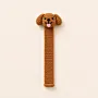 Handmade Crochet Dog Bookmark in Soft Yarn for Books