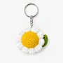 Handmade Crochet Flower Keychain for Bags (Available In Colors)