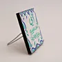 Hand Painted Blue Personal Arabic Quote MDF Wall Art (Available In Sizes)