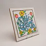 And Your Lord Said Floral Calligraphy MDF Wall Art (Available In Sizes)