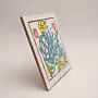 And Your Lord Said Floral Calligraphy MDF Wall Art (Available In Sizes)