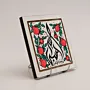 Alhamdulillah Pomegranate Floral Calligraphy MDF Wall Art (Available In Sizes)