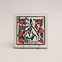 Alhamdulillah Pomegranate Floral Calligraphy MDF Wall Art (Available In Sizes)