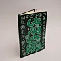 Hand Painted Green Arabic Quote A5 Notebook