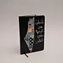 Hand Painted Black Arabic Quote A5 Notebook