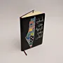 Hand Painted Black Arabic Quote A5 Notebook