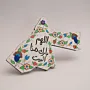 Hand Painted Jordan Map Decorative MDF Plaque Wall Art - 20x26 cm