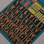 Islamic Wooden Calendar with Prayer Times Design MDF Wall Art - 50x65 cm
