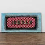 Jordanian Shemagh and Jordan Lettering Wall Key Holder 90 × 60 cm