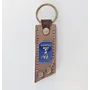 Handmade Leather Keychain with Ronaldo Number 7 Football Jersey