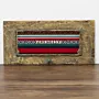 Artisan Palestinian Flag Textile Panel Wall-Mounted Key Holder