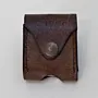 Handmade Brown Zippo Leather Lighter Case for Everyday Carry