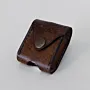 Handmade Brown Zippo Leather Lighter Case for Everyday Carry