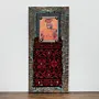Artisan Embroidered Heritage Portrait Wall-Mounted Key Holder