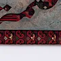 Square Arabic Calligraphy and Heritage Textile Wall Art