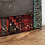 Arabic Love Calligraphy and Embroidery Decorative Wall Art 90 × 60 cm
