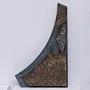 Handmade Ornate Corner Panel Wall Key Holder with Artisan Details