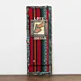 Artisan Love Jordan Map and Textile Design Wall-Mounted Key Holder