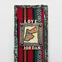 Artisan Love Jordan Map and Textile Design Wall-Mounted Key Holder