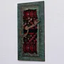 Handmade Vertical Arabic Calligraphy Heritage Textile Wall Art