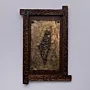 Handcrafted Framed Palestine Map Wall Art with Artisan Details