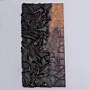 Handcrafted Abstract Raised Fold Design Decorative Wall Artwork
