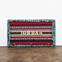 Artisan Jordan Heritage Textile Panel Wall-Mounted Key Holder