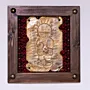 Handcrafted Framed Raised Ornament Wall Art with Artisan Details