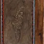 Framed Portrait with Raised Motifs Handcrafted Decorative Wall Art