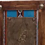 Framed Portrait with Raised Motifs Handcrafted Decorative Wall Art
