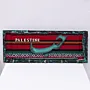 Handmade Palestinian Calligraphy and Heritage Textile Key Holder