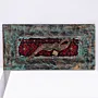 Rectangular Arabic Calligraphy Heritage Textile Wall Art