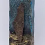 Artisan Vertical Palestine Map Table Decor for Home and Office