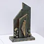 Handmade Geometric Abstract Table Decor with Artisan Details