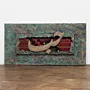 Artisan Arabic Love Calligraphy Heritage Panel Wall-Mounted Key Holder