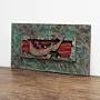 Artisan Arabic Love Calligraphy Heritage Panel Wall-Mounted Key Holder