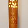 Orange Acrylic Table Lamp with Patrick Star and Warm Light