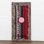 Artisan Love Jordan Vertical Textile Panel Wall-Mounted Key Holder