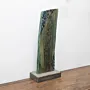 Handmade Abstract Olive Wood Sculpture for Home and Office Decor