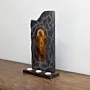 Handcrafted Jesus Figure Candle Holder with Artisan Details