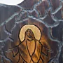 Handcrafted Jesus Figure Candle Holder with Artisan Details