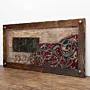 Handmade Layered Arabic Calligraphy Decorative Wall Art 90 × 60 cm