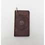 Artisan-Made Skull-Engraved Biker Wallet with Hand-Finished Details