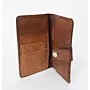 Artisan-Made Tall Embossed Biker Wallet with Hand-Finished Details