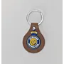 Handcrafted Leather Keychain with Al Nassr Football Club Crest